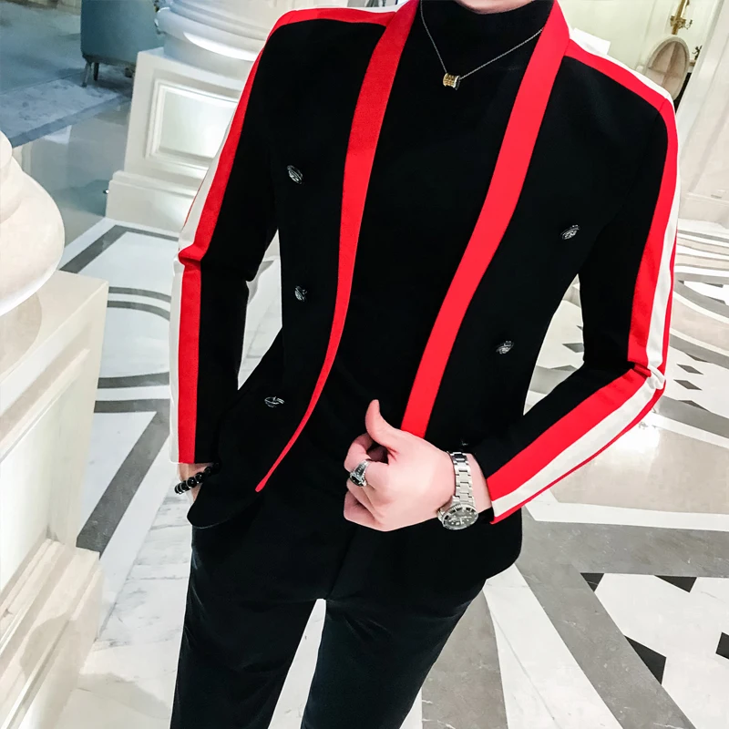 M-2XL 2020 Spring New Blazer Fashion Contrasting Colors Mens Blazer Jacket Slim Fit Business Casual Men Blazer Streetwear
M-2XL 2020 Spring New Blazer Fashion Contrasting Colors Mens Blazer Jacket Slim Fit Business Casual Men Blazer Streetwear