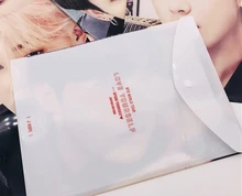 Kpop Bangtan garçons s'aiment dossier sac de rangement sac de rangement sac de rangement(China)