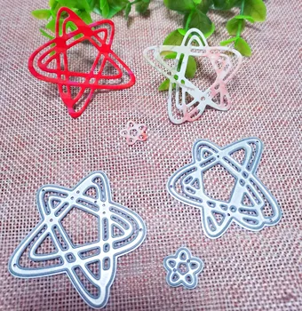 3Pcs/Lot Five Pointed Star Metal Cutting Die Stencil Template for DIY Embossing Paper Photo Album Gift Card Making Dies Cut New
3Pcs/Lot Five Pointed Star Metal Cutting Die Stencil Template for DIY Embossing Paper Photo Album Gift Card Making Dies Cut New
