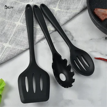 Silicone Kitchenware Set 10pc Kitchen Cooking Spatula Soup Spoon Form for Cooking Kitchen Accessories Gadget Silicone Forms.75z
Silicone Kitchenware Set 10pc Kitchen Cooking Spatula Soup Spoon Form for Cooking Kitchen Accessories Gadget Silicone Forms.75z
