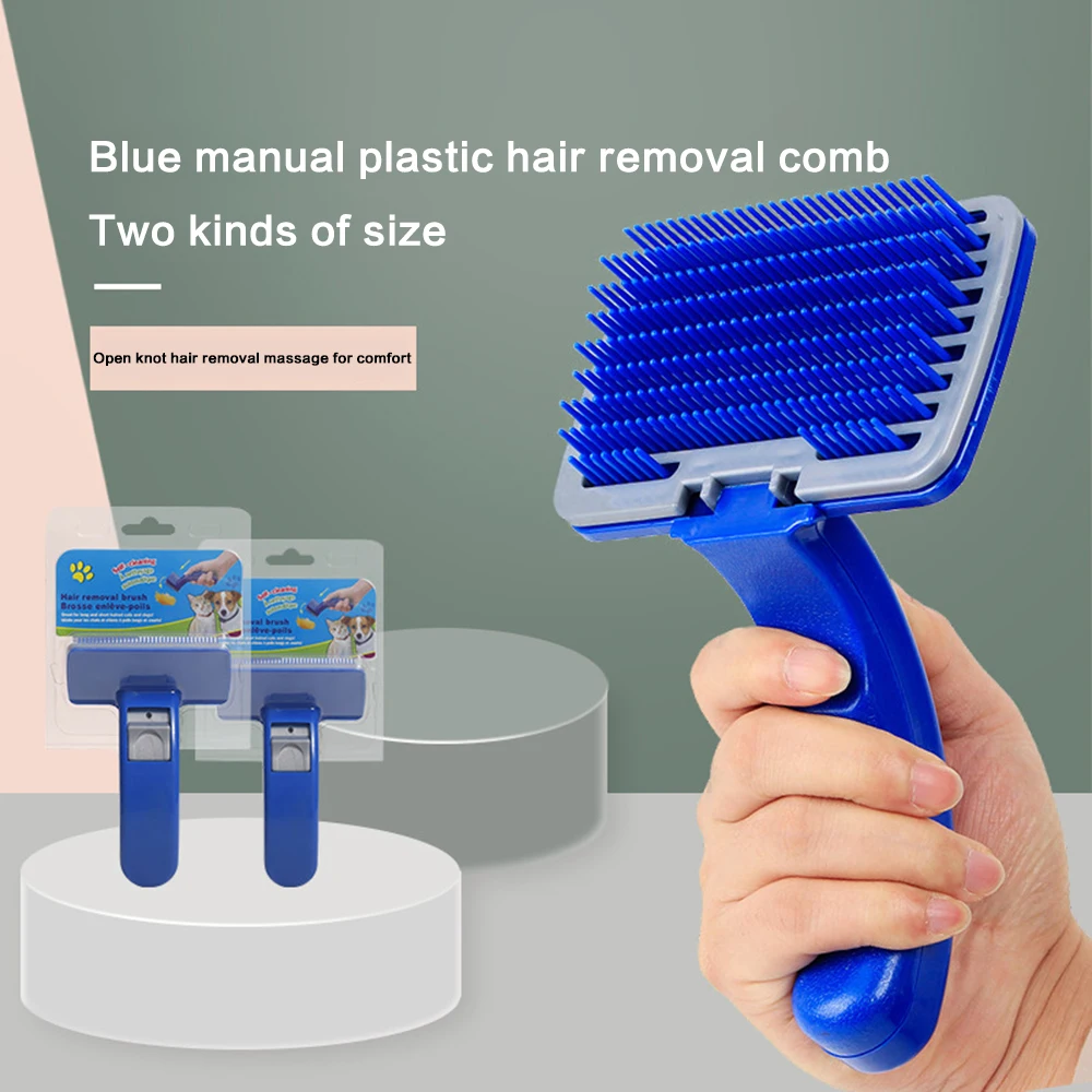 2020 Manual Hair Removal Brush Self Cleaning Pet Comb Rake For Medium Large Dogs Plastic Push Hair Pet Comb Button Pet Products
2020 Manual Hair Removal Brush Self Cleaning Pet Comb Rake For Medium Large Dogs Plastic Push Hair Pet Comb Button Pet Products