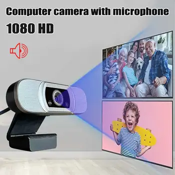 For Computer Live Streaming Online Classes Teaching 1920x1080P Recording USB With Microphone HD Webcam Video Calling PC
For Computer Live Streaming Online Classes Teaching 1920x1080P Recording USB With Microphone HD Webcam Video Calling PC