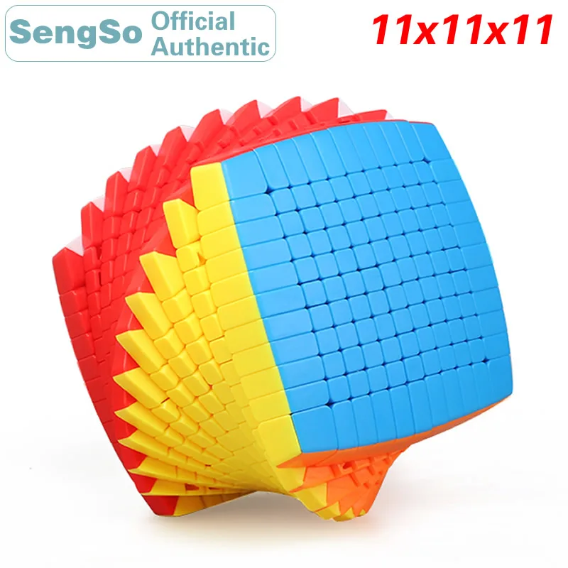 ShengShou 11x11x11 Magic Cube Stickerless 11x11 Speed Puzzle Antistress Twisty Puzzle Educational Toy For Children With Gift box
ShengShou 11x11x11 Magic Cube Stickerless 11x11 Speed Puzzle Antistress Twisty Puzzle Educational Toy For Children With Gift box