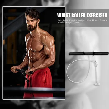 Training Equipment Wrist Roller Exerciser Weight Lifting Hand Gripper Strength Multi-function Equipment for Exercise
Training Equipment Wrist Roller Exerciser Weight Lifting Hand Gripper Strength Multi-function Equipment for Exercise