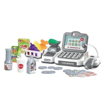 Simulation Gifts Multifunctional With Microphone Early Education Cash Register Toy Shop Vegetables Fruits Scanner Pretend Play
Simulation Gifts Multifunctional With Microphone Early Education Cash Register Toy Shop Vegetables Fruits Scanner Pretend Play