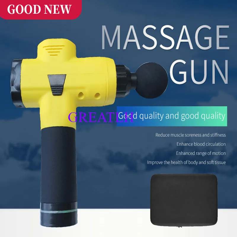Massage Gun Massager Relax Muscle tools 3 Gears 6 Heads 2600 mAh Percussion Therapy Electric Vibrating Muscle
Massage Gun Massager Relax Muscle tools 3 Gears 6 Heads 2600 mAh Percussion Therapy Electric Vibrating Muscle