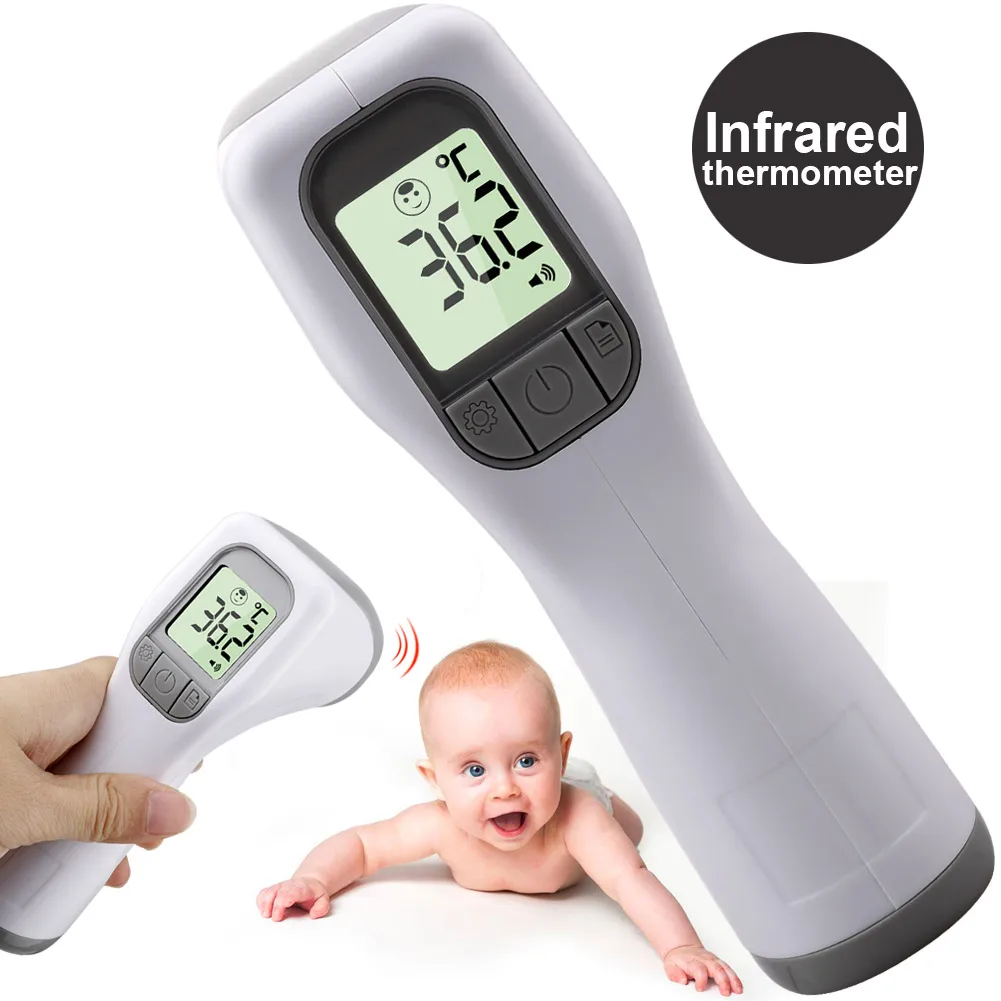 Cofoe Infrared Forehead Thermometer best thermometer LCD Digital Termometro Non-contact Body Temperature Measure Device
Cofoe Infrared Forehead Thermometer best thermometer LCD Digital Termometro Non-contact Body Temperature Measure Device
