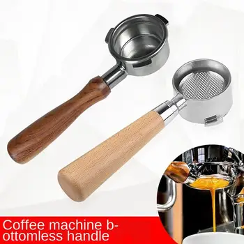 Coffee Filter 51/54mm Stainless Steel Portafilter Espresso Coffee Make Wooden Handle Filter Kitchen Accessories
Coffee Filter 51/54mm Stainless Steel Portafilter Espresso Coffee Make Wooden Handle Filter Kitchen Accessories
