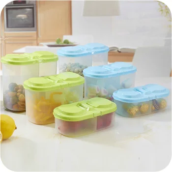 Hot Multi-Function Storage Box Cabinet Refrigerator Plastic Snack Box Double Grid Covered Kitchen Sealed Jar
Hot Multi-Function Storage Box Cabinet Refrigerator Plastic Snack Box Double Grid Covered Kitchen Sealed Jar