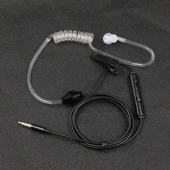 Non-radiation Catheter Earphone 3.5mm Control Button Painless Wired Earphone with Microphone for Driver Rider and Security
Non-radiation Catheter Earphone 3.5mm Control Button Painless Wired Earphone with Microphone for Driver Rider and Security