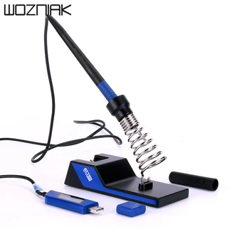 Atten GT-2010 5V 2A Usb Rechargeable Digital Display Portable Soldering Iron High quality Digital LED Display Electric iron
Atten GT-2010 5V 2A Usb Rechargeable Digital Display Portable Soldering Iron High quality Digital LED Display Electric iron