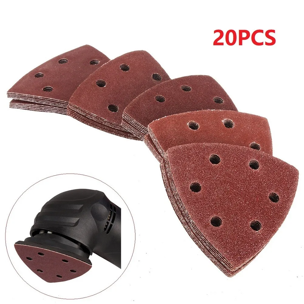 20PCS Sanding Disc 90*90mm 6 Hole Delta Sander Hook & Loop Sandpaper For Rough Wood Metal Rust Old Finish Removal
20PCS Sanding Disc 90*90mm 6 Hole Delta Sander Hook & Loop Sandpaper For Rough Wood Metal Rust Old Finish Removal