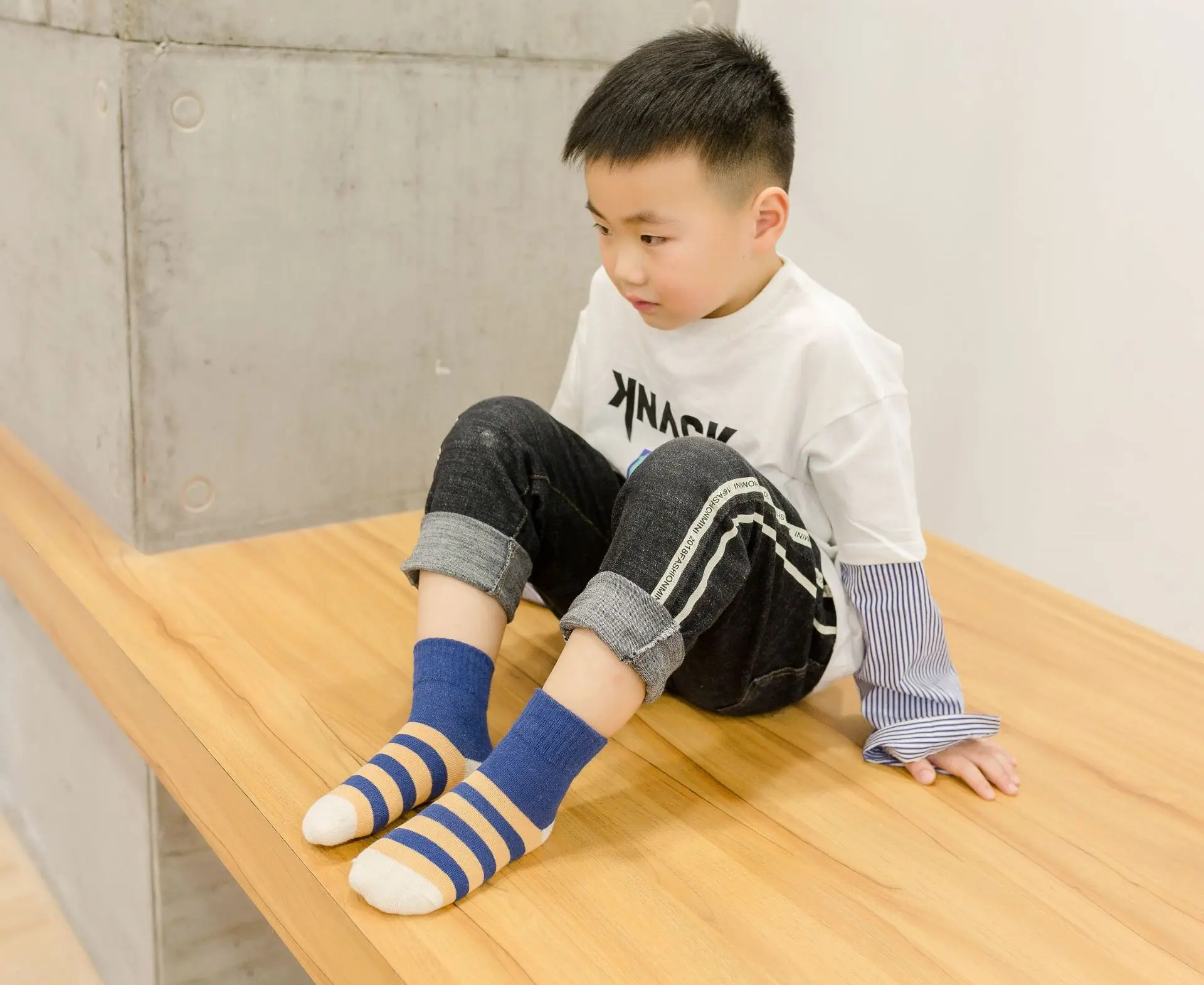 2019 Spring New Style Children's Socks High Rubber Band Horizontal Stripes Cotton Breathable Sweat Absorbing Children's Socks
2019 Spring New Style Children's Socks High Rubber Band Horizontal Stripes Cotton Breathable Sweat Absorbing Children's Socks