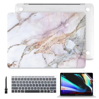 4 in 1 Set Marble Case For New MacBook Pro Air 13 15 16 Inch touch bar 2020 A2179 A2141 A2159 A1932 A1706 A1708 Hard Cover
4 in 1 Set Marble Case For New MacBook Pro Air 13 15 16 Inch touch bar 2020 A2179 A2141 A2159 A1932 A1706 A1708 Hard Cover