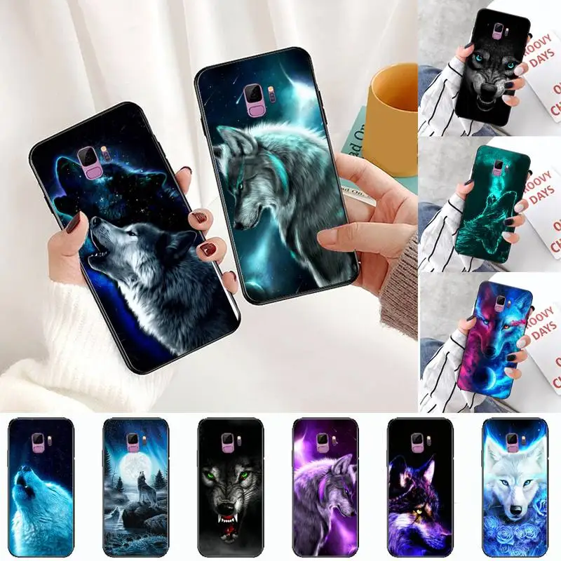 Волк чехол для телефона Samsung A20 A30 30С отсчетом A40 A7 2018 J2 J7 prime J4 плюс S5 Note 9 10 |