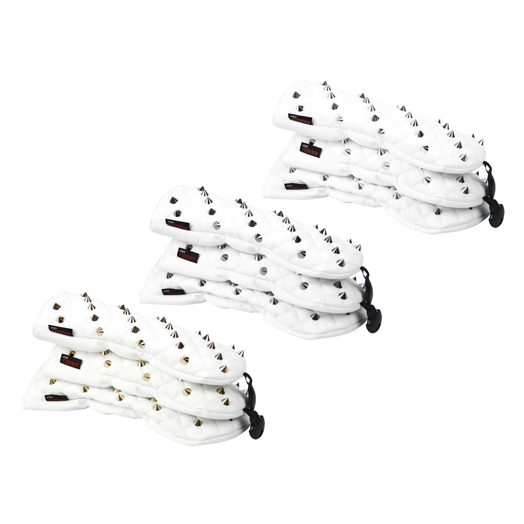 3Pcs Professional Golf Club Driver 1 3 5 Wood Head Covers Set Golf Club Head Cover Replacement Golf Accessories for 460cc Driver 3Pcs Professional Golf Club Driver 1 3 5 Wood Head Covers Set Golf Club Head Cover Replacement Golf Accessories for 460cc Driver
