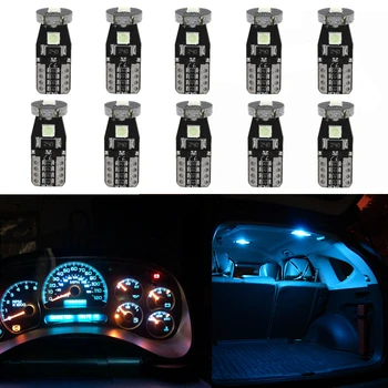 WLJH 10x Non Polarity Canbus W5W T10 LED 3030 Chip Bulb Car Interior Dome Map Instrument Panel Cargo License Side Marker LightS
WLJH 10x Non Polarity Canbus W5W T10 LED 3030 Chip Bulb Car Interior Dome Map Instrument Panel Cargo License Side Marker LightS