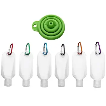 7PCS/Set 50ML Refillable Bottles With Hook And Funnel Travel Hand Sanitizer Holder Container Empty Liquid Organizer For Outdoor
7PCS/Set 50ML Refillable Bottles With Hook And Funnel Travel Hand Sanitizer Holder Container Empty Liquid Organizer For Outdoor