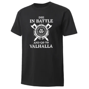 movie odin vikings men t shirt die in battle and go to valhalla print t-shirt mens casule Short sleeve shirt Fitness tees Tops 
movie odin vikings men t shirt die in battle and go to valhalla print t-shirt mens casule Short sleeve shirt Fitness tees Tops