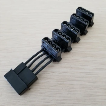 10pcs/lot Extremely Short PC Desktop Computer 4Pin IDE Molex 1 to 5 Splitter 18AWG Cable
10pcs/lot Extremely Short PC Desktop Computer 4Pin IDE Molex 1 to 5 Splitter 18AWG Cable