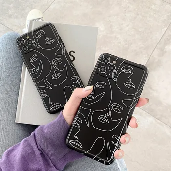 Line art painting Phone Case For iphone 11 Pro Max 7 8 plus X XR XS Max Back Cover Retro Abstract Pattern Soft Cases Matte Coque
Line art painting Phone Case For iphone 11 Pro Max 7 8 plus X XR XS Max Back Cover Retro Abstract Pattern Soft Cases Matte Coque