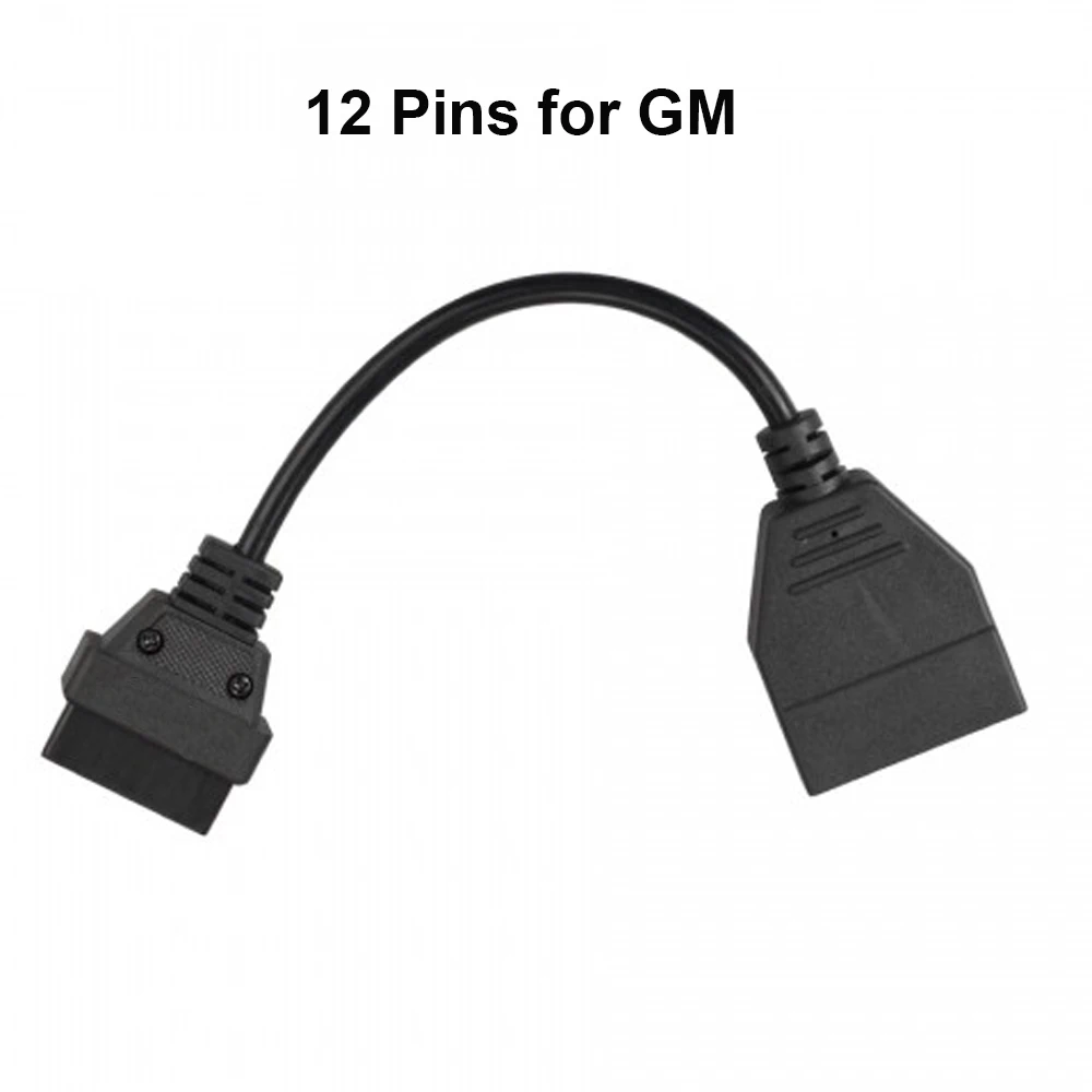 Автомобильный диагностический разъем OBDII OBD 2 адаптер для GM 12 Pin GM12 на 16 кабель