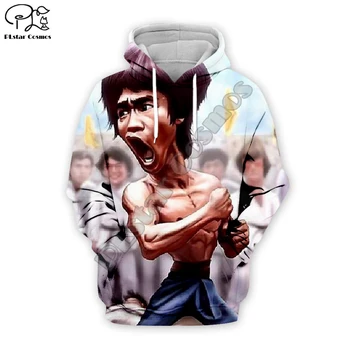 Bruce Lee 3D print Kung Fu movie star hoodies Men Women sweatshirt casual Harajuku long sleeve cool pullover tops shirt KOFU-010
Bruce Lee 3D print Kung Fu movie star hoodies Men Women sweatshirt casual Harajuku long sleeve cool pullover tops shirt KOFU-010