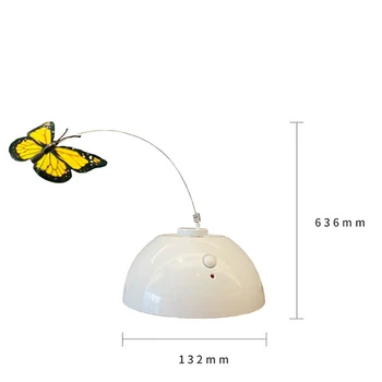Cat Toy Smart Automatic Electric Rotating Colorful Butterfly Shape Toy Funny Pet Dog Kitten Interactive Training Toys
Cat Toy Smart Automatic Electric Rotating Colorful Butterfly Shape Toy Funny Pet Dog Kitten Interactive Training Toys