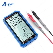 Digital Smart Multimeter A-BF CS617D LCD 6000 Counts True RMS DC AC Voltage Current Temp Resistance Capacitor Diode NCV Hz DMM
Digital Smart Multimeter A-BF CS617D LCD 6000 Counts True RMS DC AC Voltage Current Temp Resistance Capacitor Diode NCV Hz DMM