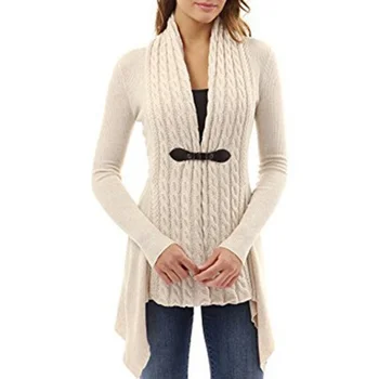 Vicabo Women Front Row Hemp Pattern Elegant Cardigans Ladies Spring Autumn Long Sleeve Knitted Fashion Weave Sweater Cardigan
Vicabo Women Front Row Hemp Pattern Elegant Cardigans Ladies Spring Autumn Long Sleeve Knitted Fashion Weave Sweater Cardigan