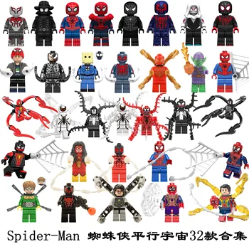 LEGO Blocks 8Pcs/Set American Cartoon Super Hero Spider-Man Children Toy Gift Compatible with Lego pellets Building
LEGO Blocks 8Pcs/Set American Cartoon Super Hero Spider-Man Children Toy Gift Compatible with Lego pellets Building
