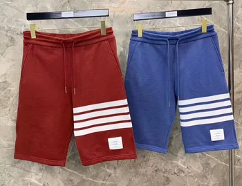 2020 Fashion TB THOM Brand Casual Men Women Summer Cotton Sports Trousers Striped Panelled Jogger Track Shorts 
2020 Fashion TB THOM Brand Casual Men Women Summer Cotton Sports Trousers Striped Panelled Jogger Track Shorts