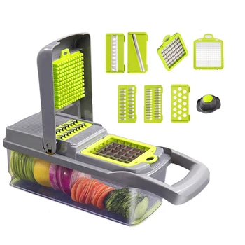 Vegetable Cutter Multifunctional Mandoline Slicer Fruit Slicer Grater Cutter Peeler Potato Cheese Chopper Kitchen Accessories
Vegetable Cutter Multifunctional Mandoline Slicer Fruit Slicer Grater Cutter Peeler Potato Cheese Chopper Kitchen Accessories