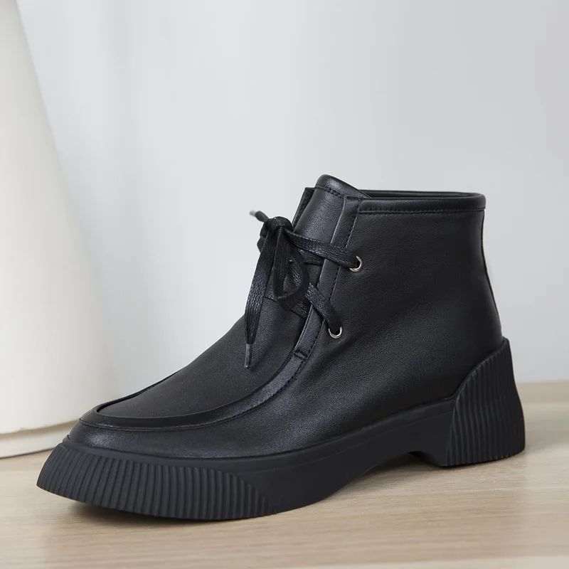 autumn winter fashion boots genuine leather high wedges ankle boots women new female punk style high heels sneakers shoes woman
autumn winter fashion boots genuine leather high wedges ankle boots women new female punk style high heels sneakers shoes woman