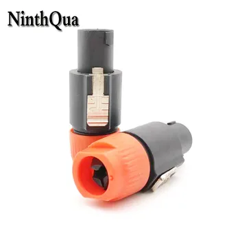 10pcs Professional 4 core Speaker Connector Plug Cable Audio Canon 4Pole Amplifier Head Parts 
10pcs Professional 4 core Speaker Connector Plug Cable Audio Canon 4Pole Amplifier Head Parts