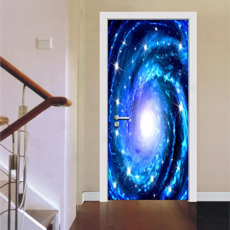 Modern-Simple-3D-Art-Galaxy-Starry-Sky-Photo-Wallpaper-Living-Room-Bedroom-Door-Sticker-Self-adhesive (1)