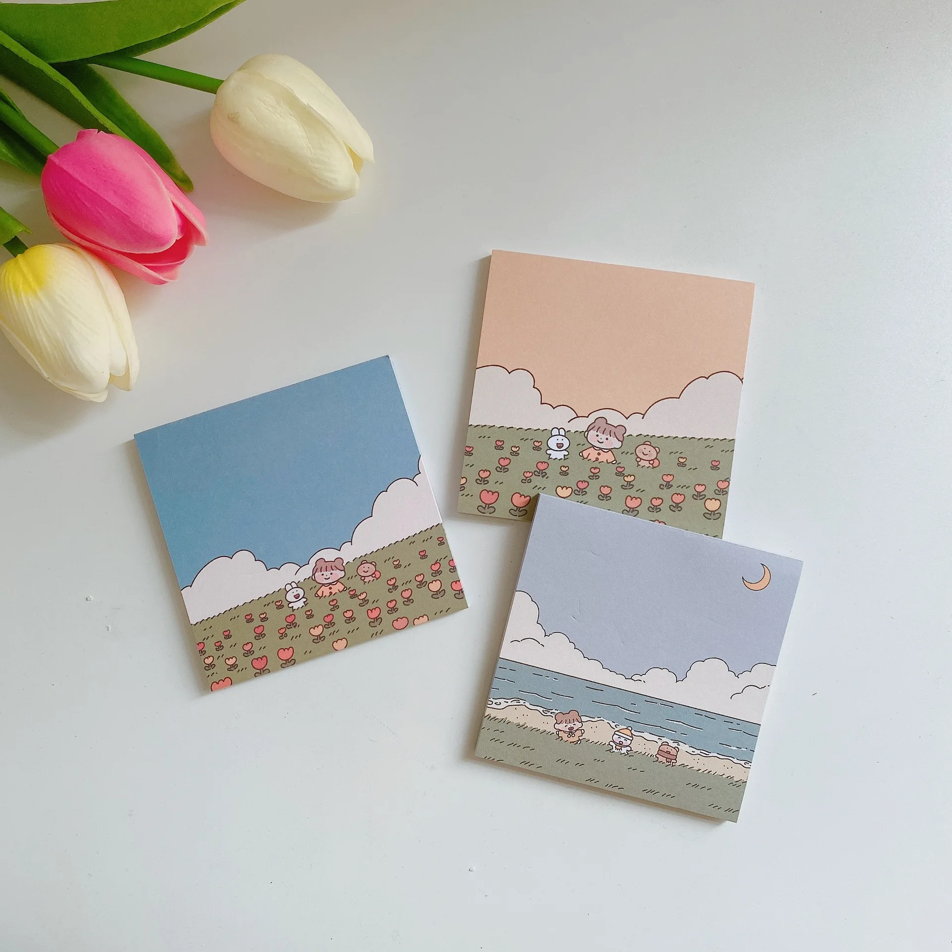 Cartoon Cute Forest Girl Memo Pad 50sheets Square Small Message Book Student Creative Learning Note Plan Paper Kawaii Stationery
Cartoon Cute Forest Girl Memo Pad 50sheets Square Small Message Book Student Creative Learning Note Plan Paper Kawaii Stationery
