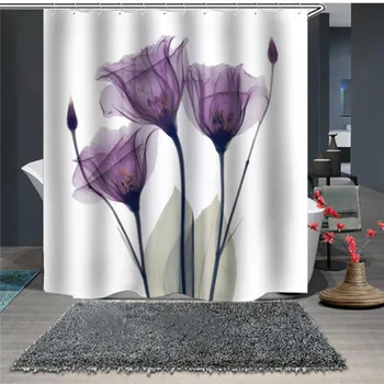 Fashion 3D Printed Lotus Bathroom Shower Curtain Flower Print Durable Waterproof Bath Curtain Hooks Rings 3 Size
Fashion 3D Printed Lotus Bathroom Shower Curtain Flower Print Durable Waterproof Bath Curtain Hooks Rings 3 Size