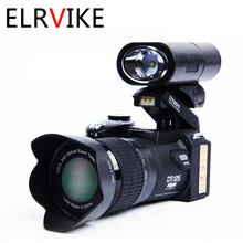 ELRVIKE 2022 Digital Camera HD POLO D7200 33Million Pixel Auto Focus Professional SLR Video Camera 24X Optical Zoom Three Lens ELRVIKE 2022 Digital Camera HD POLO D7200 33Million Pixel Auto Focus Professional SLR Video Camera 24X Optical Zoom Three Lens