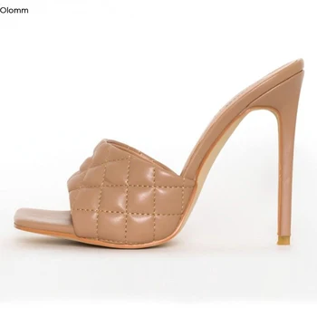 Olomm Women Mules Sandals Sexy Thin High Heels Sandals Nice Open Toe Pink Black Camel Party Prom Shoes Women US Plus Size 4-13
Olomm Women Mules Sandals Sexy Thin High Heels Sandals Nice Open Toe Pink Black Camel Party Prom Shoes Women US Plus Size 4-13
