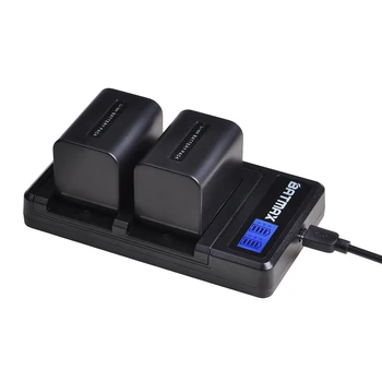 2Pcs 2500mAh NP-FV70 NP FV70 Battery + LCD Dual USB Charger for Sony NP-FV30 FV50 FV70 FV90 FV100 FV120 HDR-SR68 DCR-SX85 DCR-S
2Pcs 2500mAh NP-FV70 NP FV70 Battery + LCD Dual USB Charger for Sony NP-FV30 FV50 FV70 FV90 FV100 FV120 HDR-SR68 DCR-SX85 DCR-S