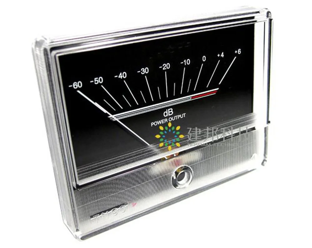 2pcs TN-90 DENON VU Meter Panel Head Tube Amplifier Level Audio DB Table Bridge Power Sound Pressure Strap Chassis Backlight