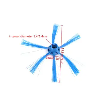 2Pcs 6-armed Sweeping Robot Side Brushes Vacuum Cleaner Parts For Philips FC8796 FC8794 FC8792 A6HB
2Pcs 6-armed Sweeping Robot Side Brushes Vacuum Cleaner Parts For Philips FC8796 FC8794 FC8792 A6HB