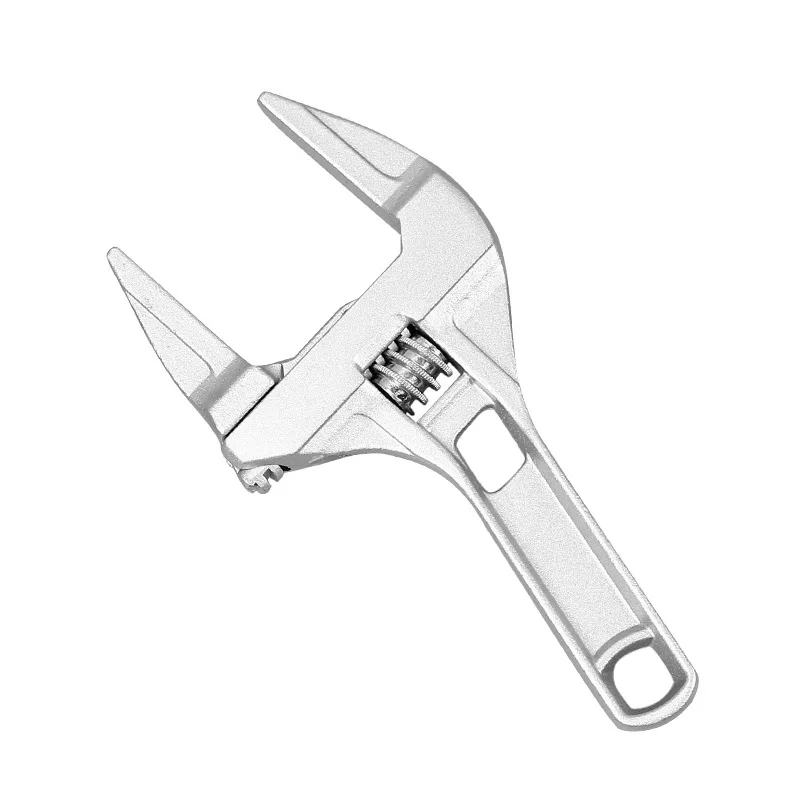 Mini Adjustable Spanner Short Handle 16-68mm Bathroom Wrench Head Depth 55mm for Narrow Space Repair Tool Portable
Mini Adjustable Spanner Short Handle 16-68mm Bathroom Wrench Head Depth 55mm for Narrow Space Repair Tool Portable