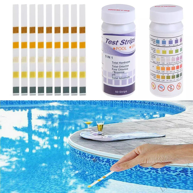 New Hot 50pcs Multipurpose Chlorine PH Test Strips SPA Swimming Pool Water Tester Paper USJ99
New Hot 50pcs Multipurpose Chlorine PH Test Strips SPA Swimming Pool Water Tester Paper USJ99