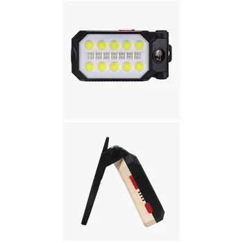 USB Rechargeable Folding COB LED Work Lamp Magnetic Waterproof Flood Torch Camping Light Hunt Lamp Search Lamp
USB Rechargeable Folding COB LED Work Lamp Magnetic Waterproof Flood Torch Camping Light Hunt Lamp Search Lamp