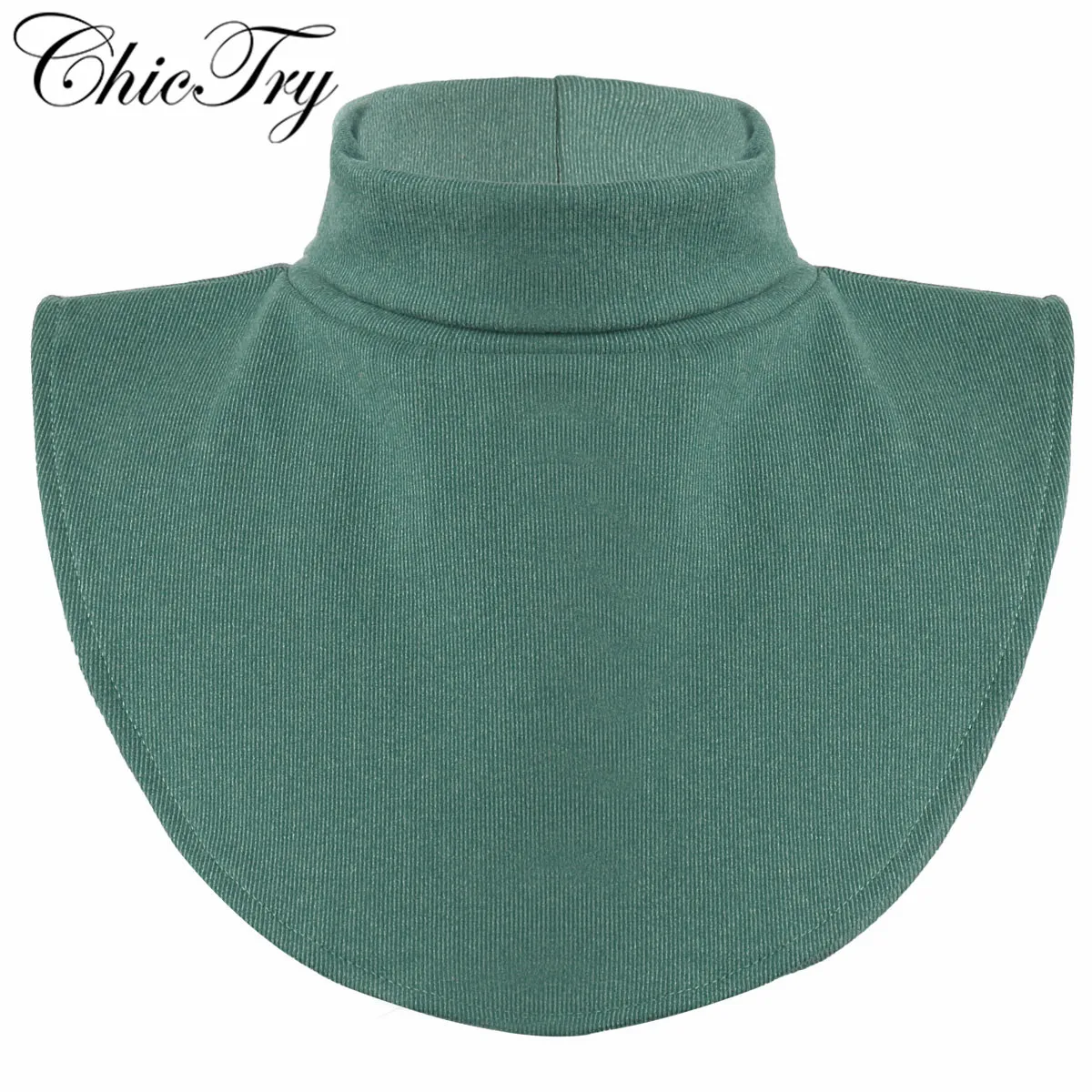 Fashion Women Detachable Thick Fake Turtleneck Mock Neck Half Top Blouse Autumn Winter Unisex Dickey Collar Neck Warmer Cover
Fashion Women Detachable Thick Fake Turtleneck Mock Neck Half Top Blouse Autumn Winter Unisex Dickey Collar Neck Warmer Cover