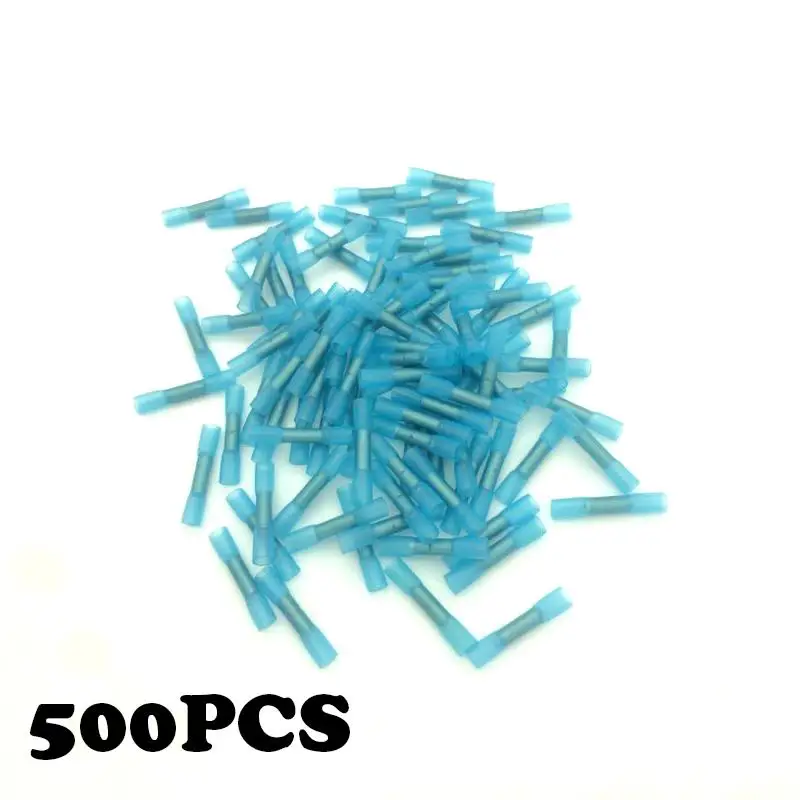 500PCS BHT2 16-14AWG Connectors Wire Electrical Crimp Terminals Kit Wire waterproof between cold wir
500PCS BHT2 16-14AWG Connectors Wire Electrical Crimp Terminals Kit Wire waterproof between cold wir