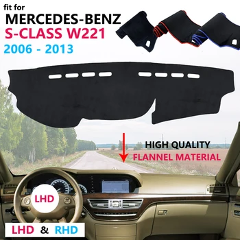 for Mercedes Benz S-Class W221 2006~2013 S-Klasse S300 S320 S400 S500 S600 Dashboard Cover Protective Pad Carpet Flannel Mat
for Mercedes Benz S-Class W221 2006~2013 S-Klasse S300 S320 S400 S500 S600 Dashboard Cover Protective Pad Carpet Flannel Mat