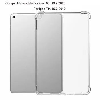 Transparent Protective Case For iPad 7th/8th Generation 10.2 2020 Case TPU Silicone Protective Clear Cover Soft TPU Cover Case
Transparent Protective Case For iPad 7th/8th Generation 10.2 2020 Case TPU Silicone Protective Clear Cover Soft TPU Cover Case